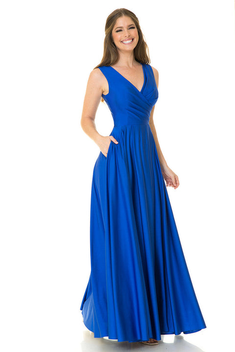 Formal Prom Gown Lenovia 5242 Royal Blue