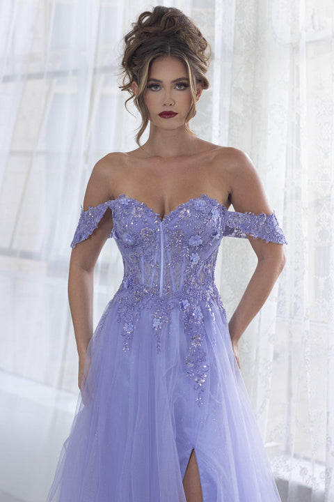 Formal Long Evening Prom Beaded Dress Lenovia 8399