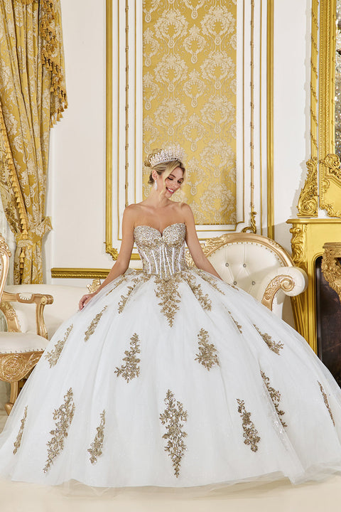 Dancing Queen 5085 - Strapless Sweetheart Ballgown