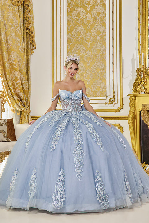 Dancing Queen 5087 - Off Shoulder Corset Ballgown