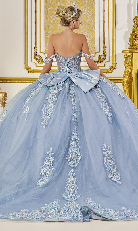 Dancing Queen 5087 - Off Shoulder Corset Ballgown