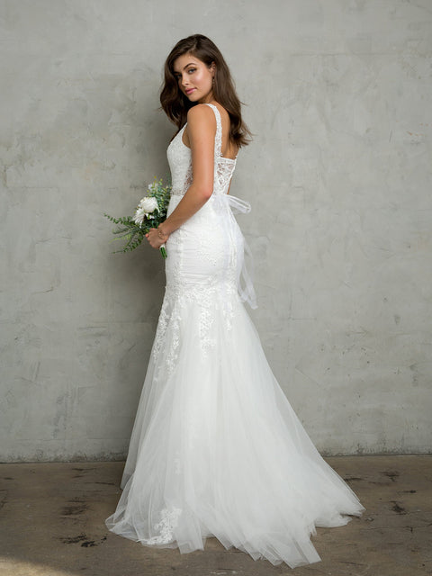 Eva Fashion 5249 Bridal Glitter Wedding Dress