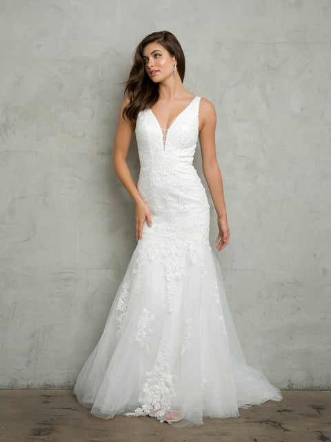Eva Fashion 5249 Bridal Glitter Wedding Dress