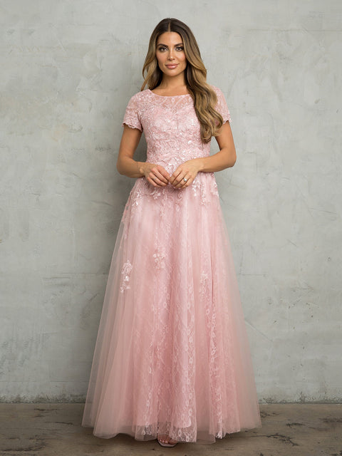 Eva Fashion 5261 A Line Mother of the Bride Gown