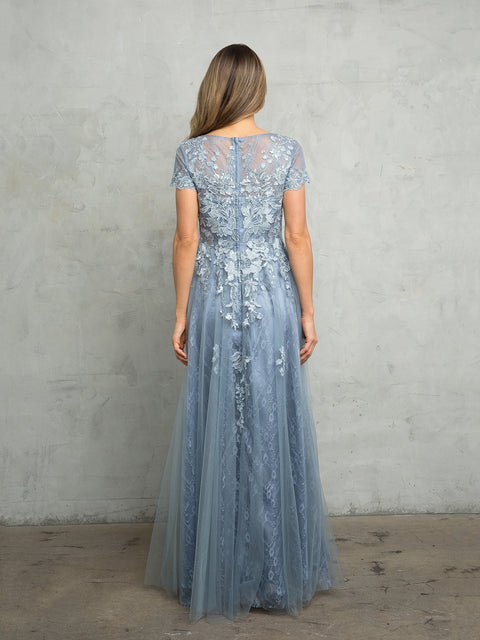Eva Fashion 5261 A Line Mother of the Bride Gown