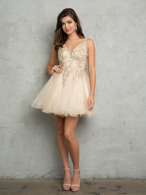 Eva Fashion 5267 Homecoming A Line Cocktail Short Homecoming Dress