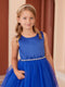 Scoop Neckline Elegant Trim Flower girl Dress, 2-18