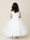 Girls Embellished Flower Girl First Communion  by Tip Top 2-16