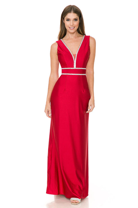 Long Formal Evening Dress Lenovia 5254