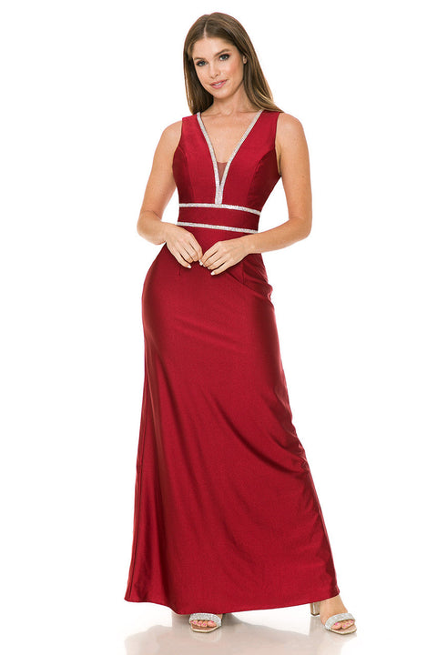 Long Formal Evening Dress Lenovia 5254
