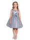 Girls Lace Rhinestone Sash Pageant Dress by Tip Top Kids