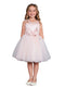 Girls Lace Rhinestone Sash Pageant Dress by Tip Top Kids