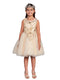 Girls Lace Rhinestone Sash Pageant Dress by Tip Top Kids