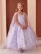 Princess Girls Lace Ball Gown Dress, Sizes 2-16 by Tip Top
