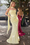 Ladivine 7433 Chiffon Fitted Convertible Gown