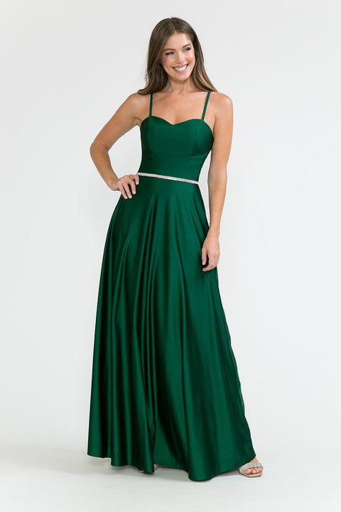 Long Formal A Line Prom Dress Lenovia 5260