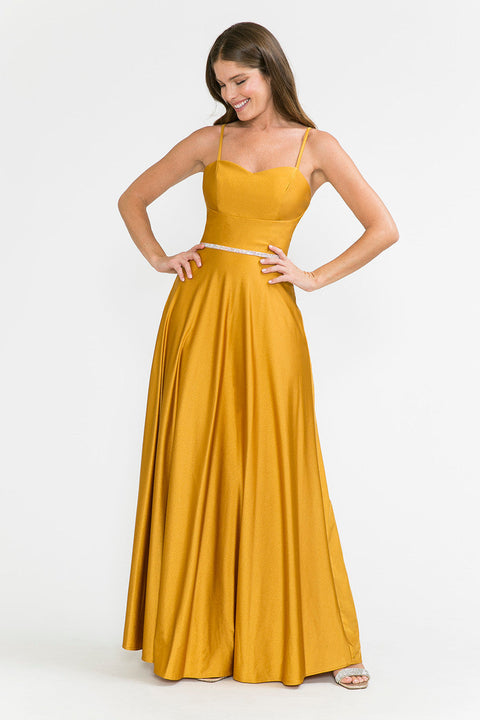 Long Formal A Line Prom Dress Lenovia 5260