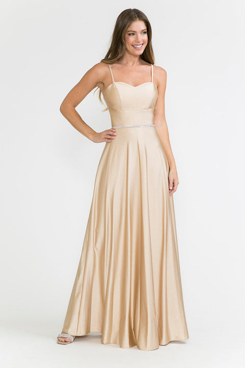 Long Formal A Line Prom Dress Lenovia 5260