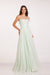 Glitter Tulle A-Line Sleeveless Gown by Abby Paris – Style 90208