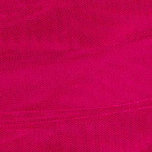 Eureka 9077 mesh fitted sheer corset gown — MAGENTA
