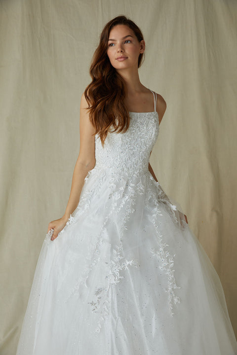 Eureka 9757 embroidered sleeveless a-line gown — offwhite2 63d1d7c8 68c3 496a a122 01c5a04a8d66