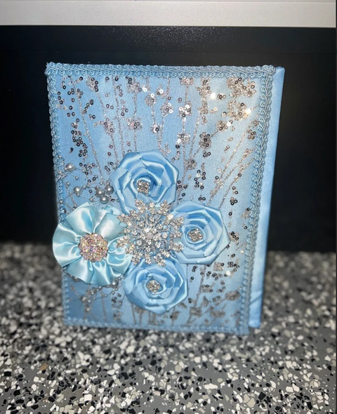 Blue Bahama Quinceañera Bouquet Package