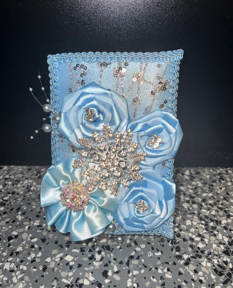 Blue Bahama Quinceañera Bouquet Package