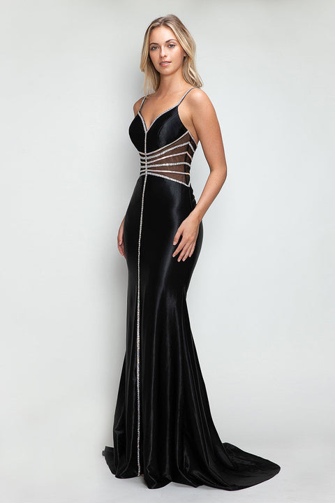 Long Evening Formal Mermaid Prom Dress Lenovia 8344