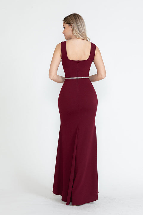 Slit Formal Long Prom Dres Lenovia 5258
