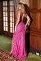 Nox Anabel C1612 Embroidered Beaded Tulle Corset Gown with Slit