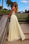 Nox Anabel C1617 Chiffon Strapless A-Line Gown