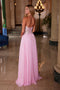 Nox Anabel C1617 Chiffon Strapless A-Line Gown