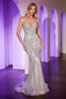 Ladivine CC0688 Strapless Beaded Mermaid Gown