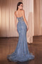 Ladivine CD794 Strapless Beaded Mermaid Gown