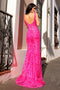 Nox Anabel Mermaid Dress with Sequin Embroidery E1274