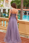 Nox Anabel F1567 Appliqué One-Shoulder A-Line Gown