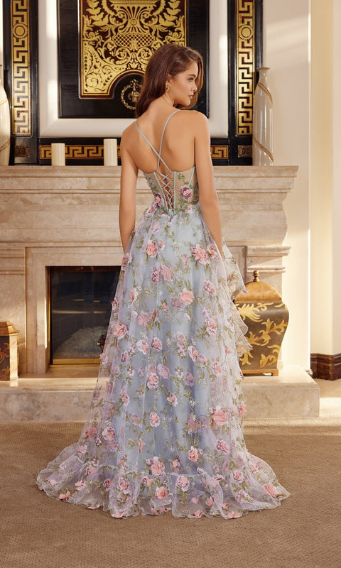 Nox Anabel G1738 Long Prom Gown with Elegant Silhouette