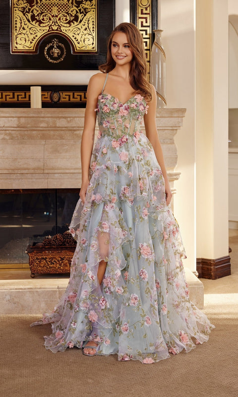 Nox Anabel G1738 Long Prom Gown with Elegant Silhouette