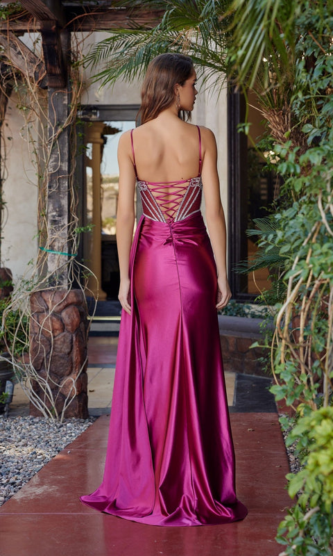 Nox Anabel G1788 Long Prom Gown with Elegant Silhouette