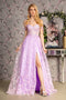 GLS Gloria GL3206 Embroidered Sweetheart A-line Slit Gown