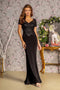 GLS Gloria GL3361 Fitted Embroidered Short Sleeve Gown