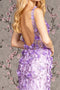 GLS Gloria GL3410 Sleeveless Mermaid Dress with 3D Floral Details