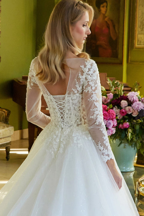 GLS Gloria GL3603 Long Sleeve Wedding Dress