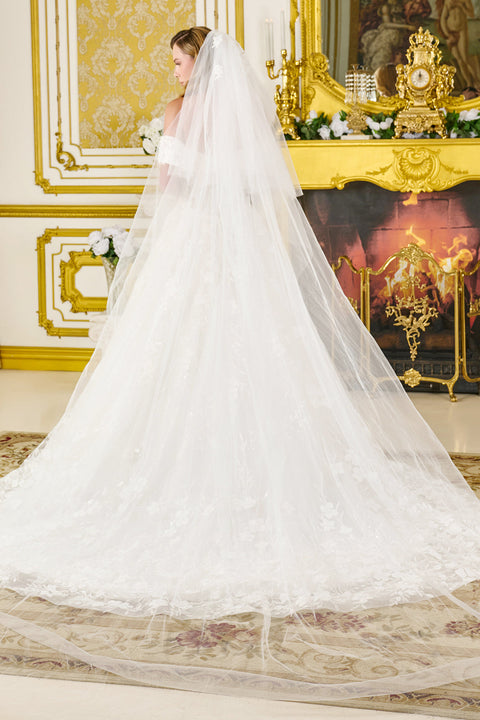 GLS Gloria GL3821 Off Shoulder Wedding Dress