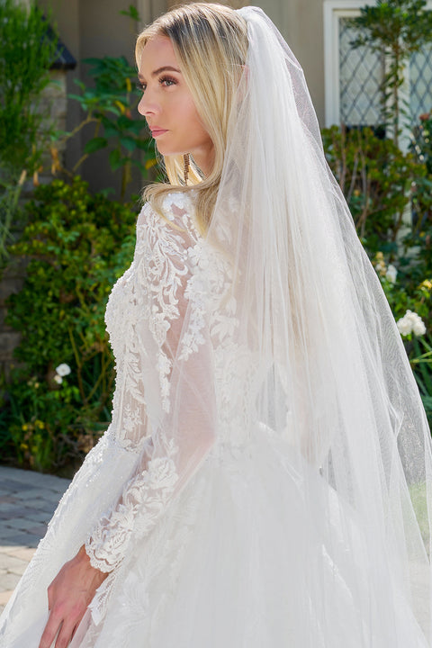 GLS Gloria GL3823 Long Sleeve Wedding Dress