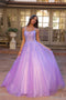 Nox Anabel Sleeveless Ball Gown with Sequin Appliqué H1271