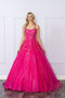 Nox Anabel Sleeveless Ball Gown with Sequin Appliqué H1271