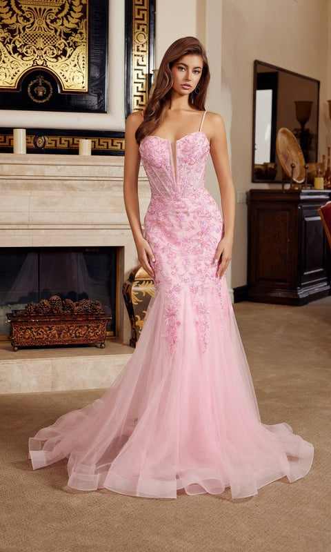 Nox Anabel H1874 Long Prom Gown with Elegant Silhouette