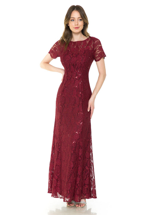 Mother of the Bride Long Formal Dress Lenovia 5241