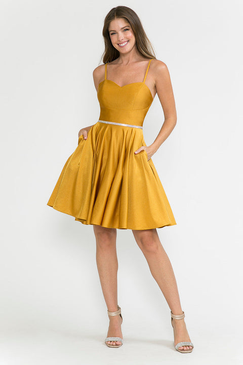 Homecoming Short A Line Cocktail Dress Lenovia 5261